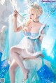 雯妹 Cosplay 冰雪 Snow Ice P30 No.af68b5