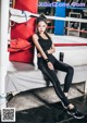 Beautiful Yoon Ae Ji poses glamor in gym fashion photos (56 photos) P41 No.e0a145