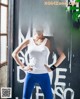 Beautiful Yoon Ae Ji poses glamor in gym fashion photos (56 photos) P10 No.f18db4