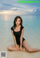 Beautiful Park Soo Yeon in the beach fashion picture in November 2017 (222 photos) P167 No.f8a0b5