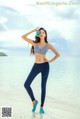Beautiful Park Soo Yeon in the beach fashion picture in November 2017 (222 photos) P158 No.ace851
