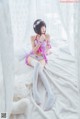 [桜桃喵] 加藤惠 Megumi Kato 紫色小睡裙 P31 No.fb7281