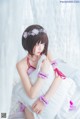 [桜桃喵] 加藤惠 Megumi Kato 紫色小睡裙 P32 No.85116c